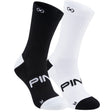 Calcetines PING SensorCool Crew 2 Pack - Negro/Blanco