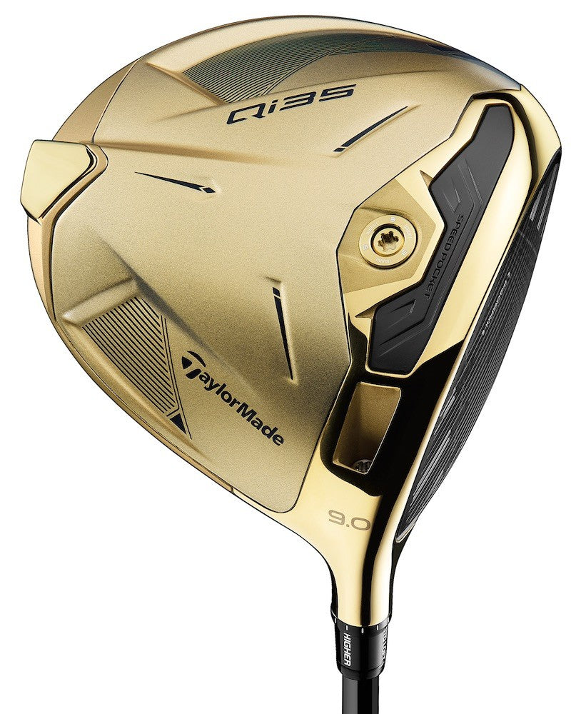 TaylorMade Qi35 Designer Series Driver LH 9.0° | Stiff Flex (Dorado)