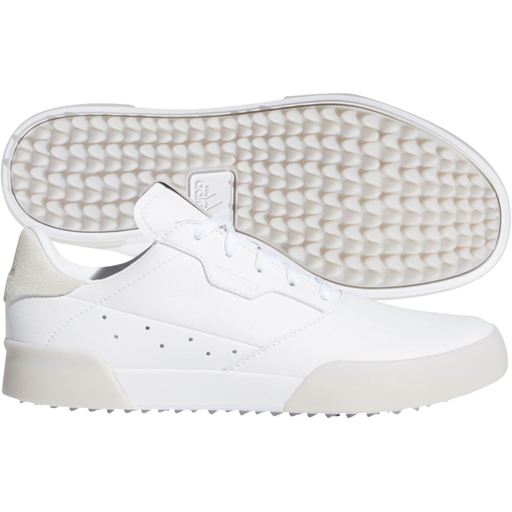 Zapatos de Golf Adidas JR Adicross Retro Blanco