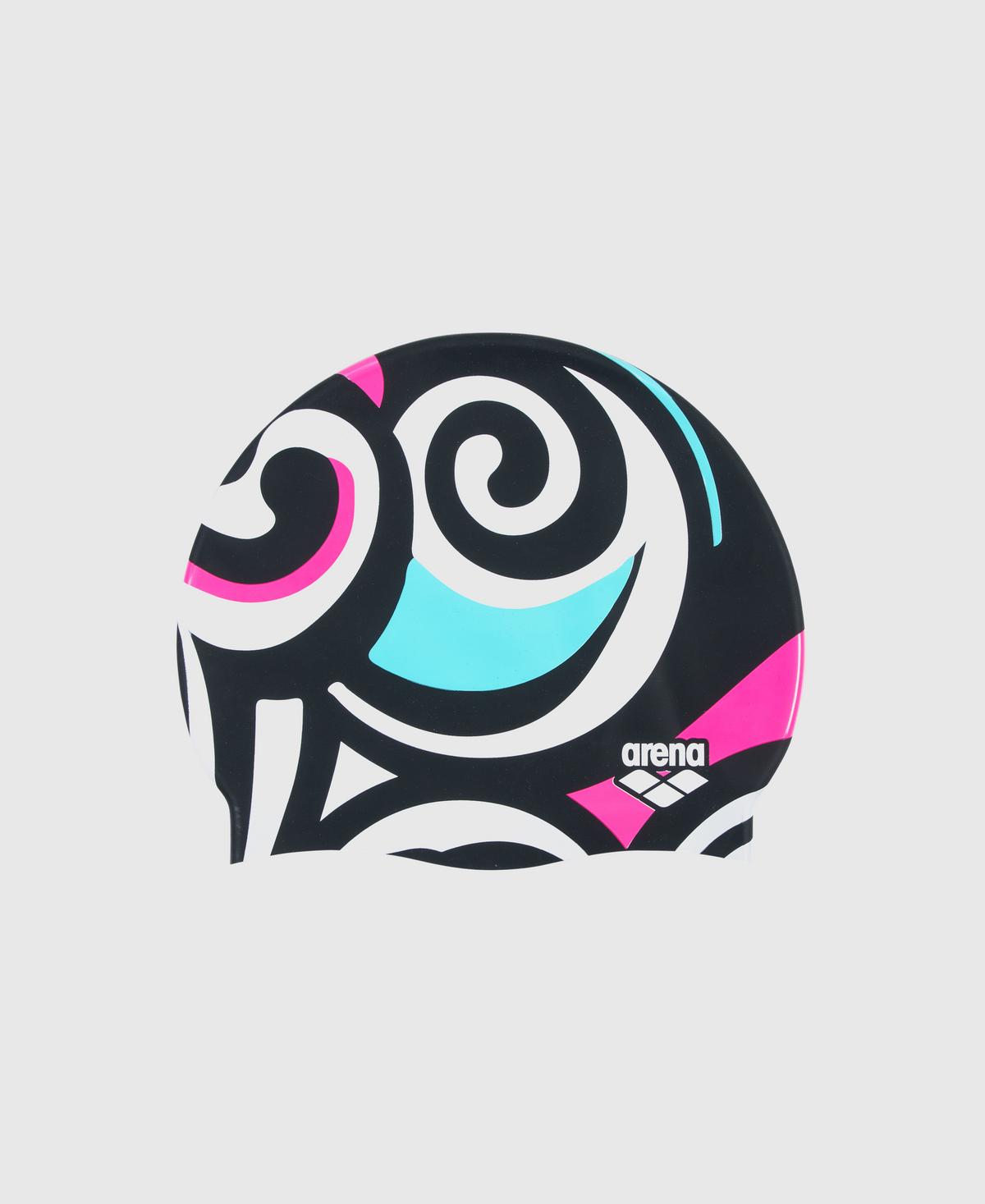 GORRO DE NATACIÓN PRINT 2 SILICONE - fondo #E8E8E8