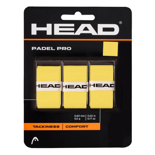 Pack Grips Pádel Head Padel Pro Amarillo