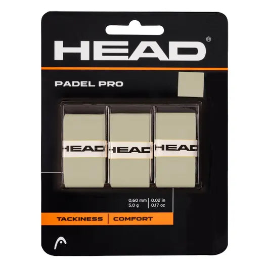 Pack Grips Pádel Head Padel Pro Gris