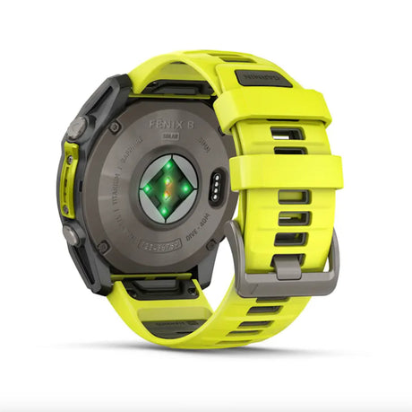 Smart Watch fēnix® 8 Garmin – 51 mm, Solar Sapphire, Titanium Yellow/Graphite - Rideshop