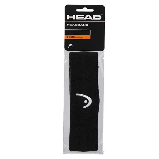 Cintillo Tenis Head Headband Negro