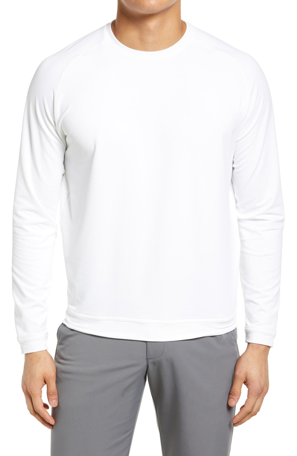 Polera Manga Larga Peter Millar Cradle Performance Crewneck