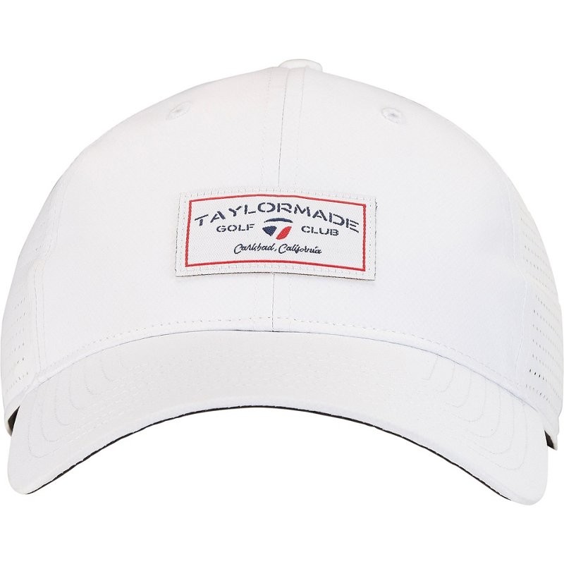Gorra TaylorMade Performance Patch Lite - Blanca