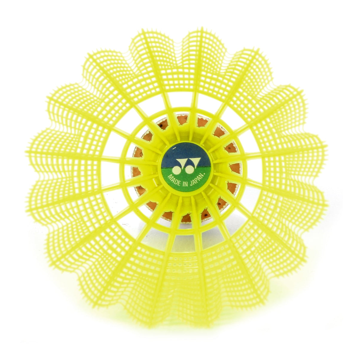 Plumilla Badminton MAVIS 2000 Amarilla - Medium/Azul