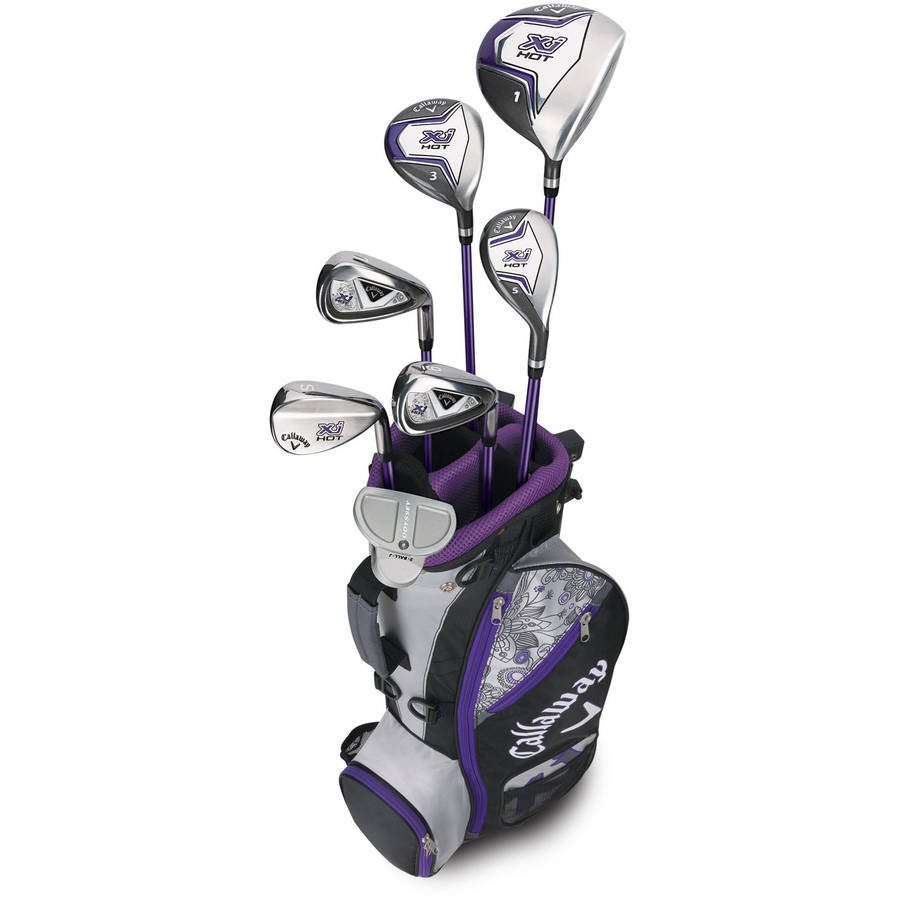 Set de palos Callaway XJ Hot Girls (Junior 5-8 años) - Flex juvenil