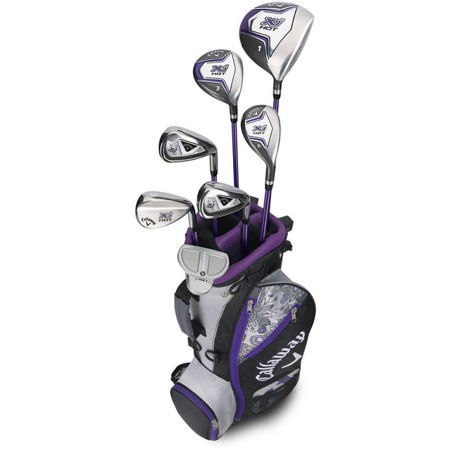 Set de palos Callaway XJ Hot Girls (Junior 5-8 años) - Flex juvenil