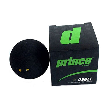 Pelota Squash REBEL Doble Punto Amarillo