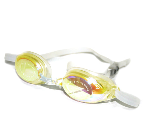 Lente Natación S14 UV TURBO MIRROR Amarillo