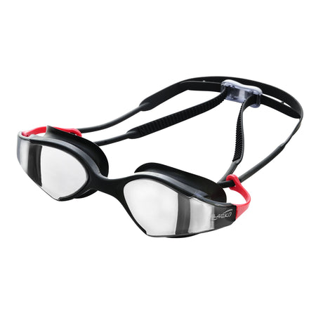 Lente Natación S53 UV BLADE MIRROR Negro/Rojo
