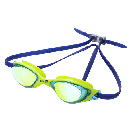 Lente Natación S67 UV FALCON MIRROR Verde/Azul