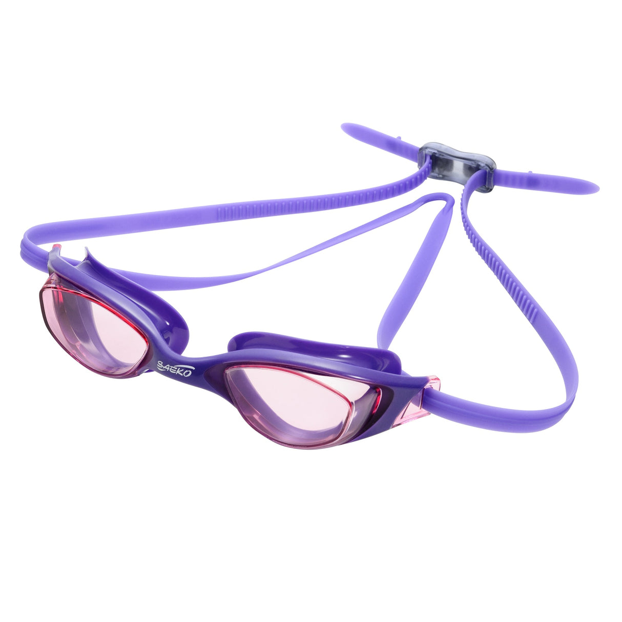 Lente Natación S67 FALCON Purpura/Rosa