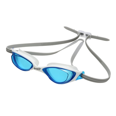 Lente Natación S67 FALCON Blanco/Azul