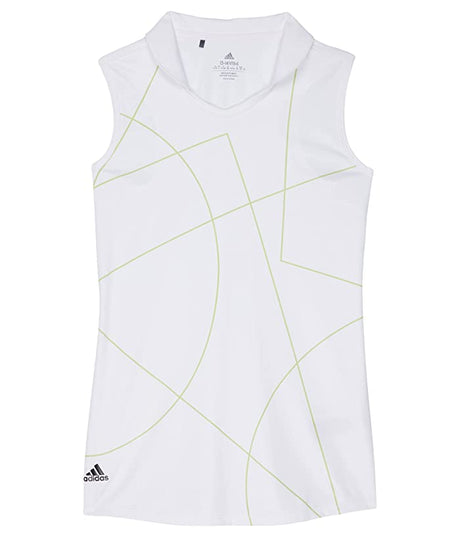 Polera de golf junior adidas sin mangas — 100% reciclada