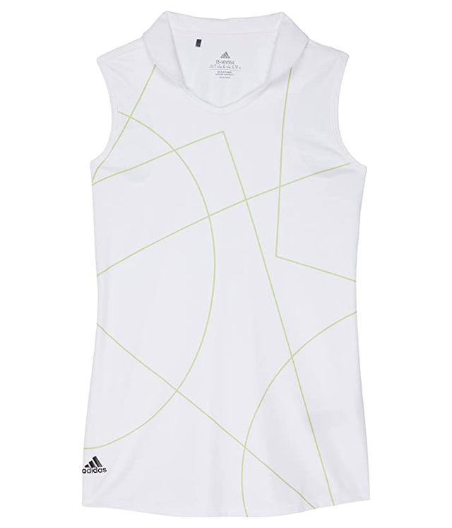 Polera de golf junior adidas sin mangas — 100% reciclada