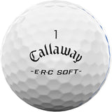 Pelotas Golf Callaway ERC Soft 25 Triple Track Docena Blanco