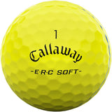 Pelotas Golf Callaway ERC Soft 25 Triple Track Docena Amarillo