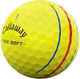 Pelotas Golf Callaway ERC Soft 25 Triple Track Docena Amarillo