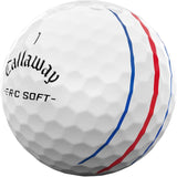 Pelotas Golf Callaway ERC Soft 25 Triple Track Docena Blanco