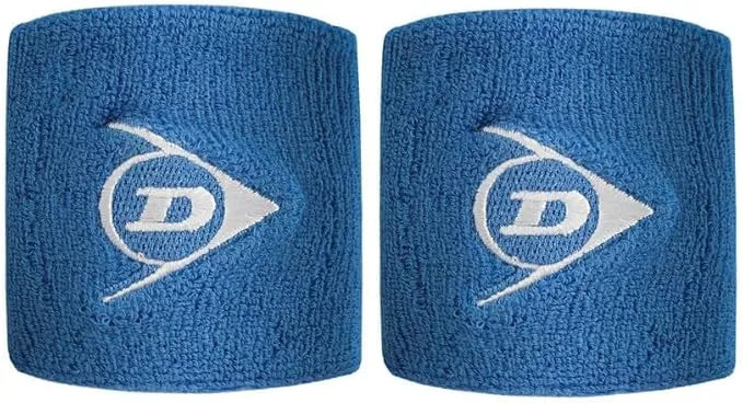Muñequeras Dunlop Royal Azul Cortas