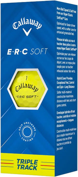 Pelotas Golf Callaway ERC Soft 25 Triple Track Docena Amarillo