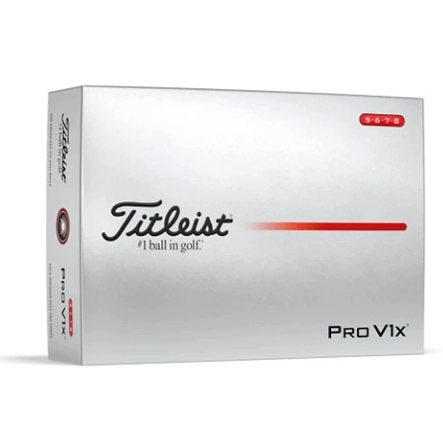 Pelotas de Golf Titleist ProV1x 2025 Docena Número Alto