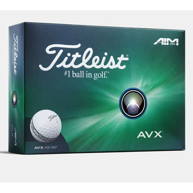 Pelotas de Golf Titleist AVX Performance AIM 360 Docena