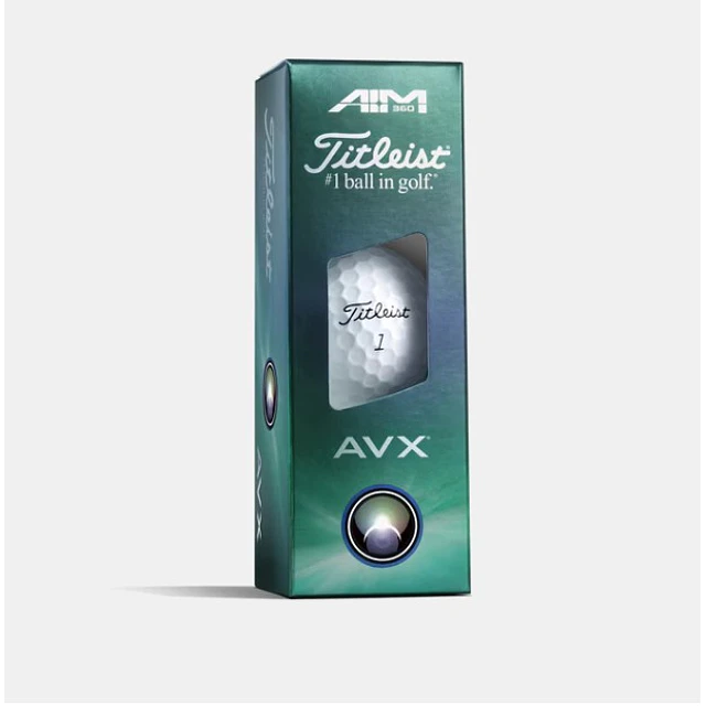 Pelotas de Golf Titleist AVX Performance AIM 360 Docena