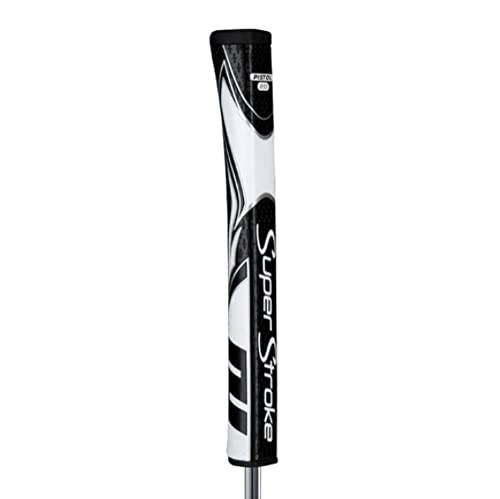 SuperStroke Zenergy Pistol GT 2.0 - Empuñadura para Putter (Negro/Blanco)