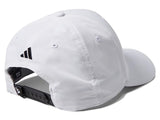 Gorra adidas 3-Stripes Tour Blanca - Golf, Primegreen, Talla Única