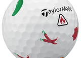 Pelotas TaylorMade TP5x Pix Premium Hot Shot Pepper - docena