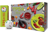 Pelotas TaylorMade TP5x Pix Premium Hot Shot Pepper - docena