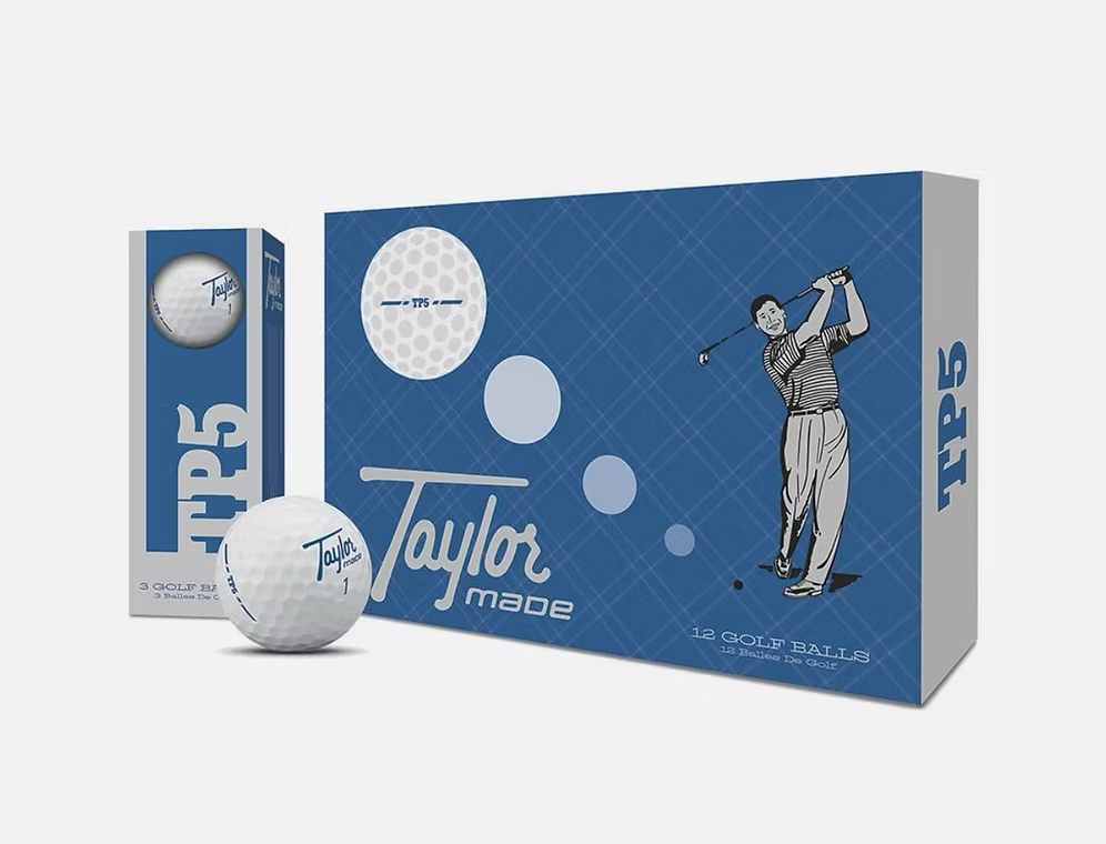 Pelotas TaylorMade TP5 Premium Heritage - docena