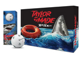 Pelotas TaylorMade TP5x Pix Premium Sharks - docena