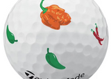 Pelotas TaylorMade TP5x Pix Premium Hot Shot Pepper - docena
