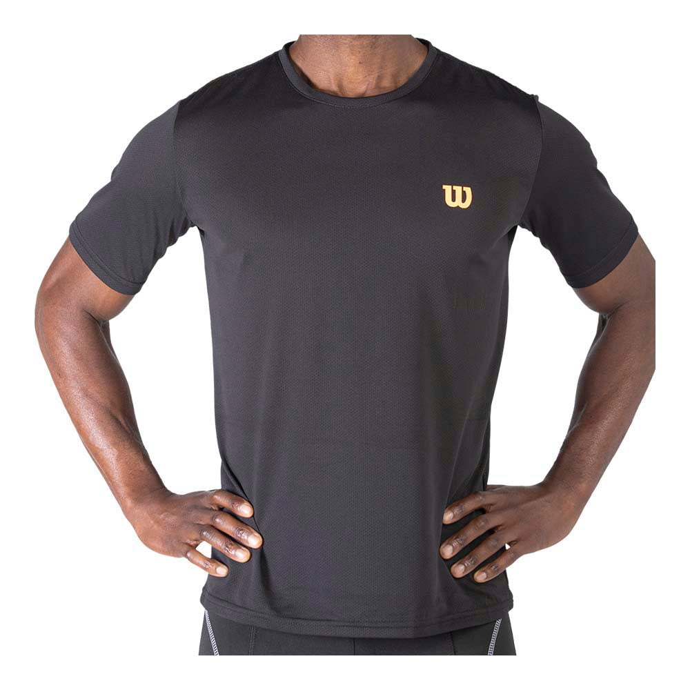 POLERA PERFORADA CABALLEROS BLK