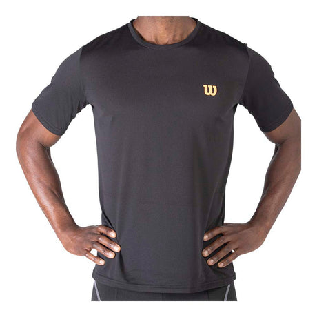 POLERA PERFORADA CABALLEROS BLK