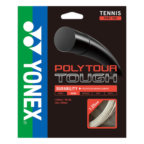 Set Cuerda Tenis POLY TOUR TOUGH 1.25 / 16L Blanco