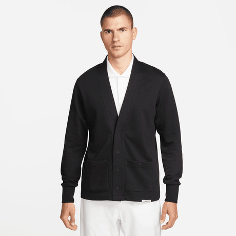 Cardigan Nike Standard Issue Dri‑FIT – Felpa Francesa y Botones a Presión