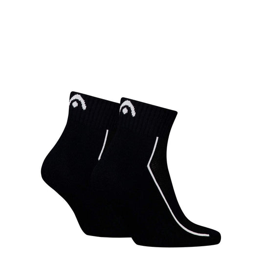 Calcetines Tenis Head Performance Quarter 2 Pack Negro