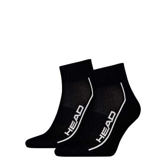 Calcetines Tenis Head Performance Quarter 2 Pack Negro