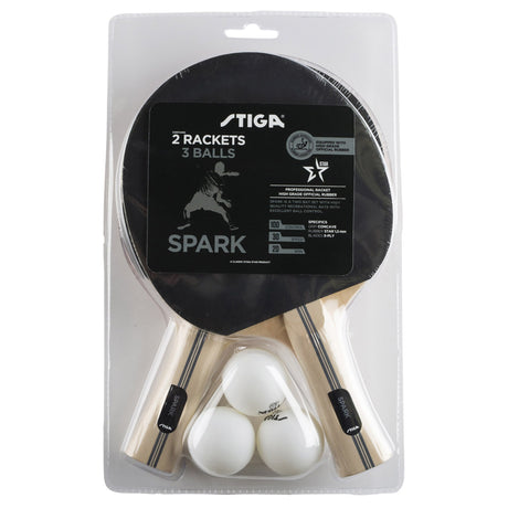 Set Tenis de Mesa SPARK Hobby  - 2 Paletas 3 Pelotas