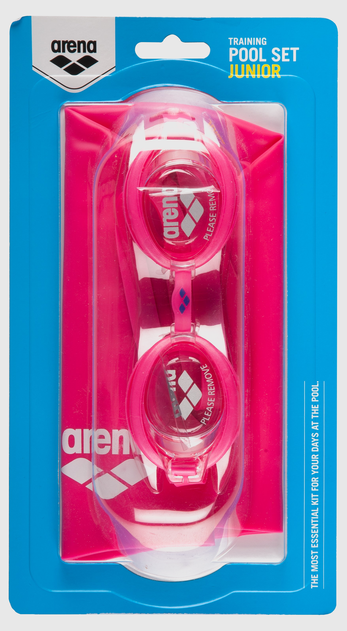 Lentes + Gorra De Natación Arena Pool Set Jr