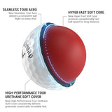 Pelotas de Golf Callaway Chrome Soft 24 Docena