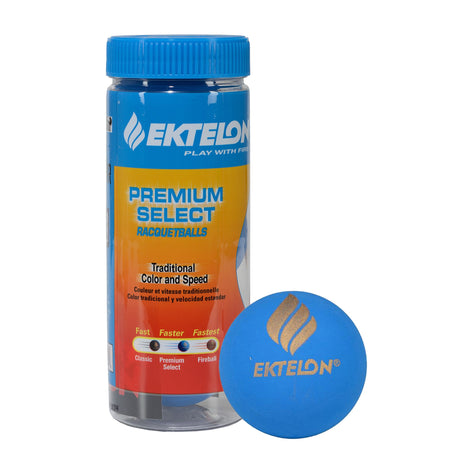 Tarro Raquetball PREMIUM Azul X3 Ektelon