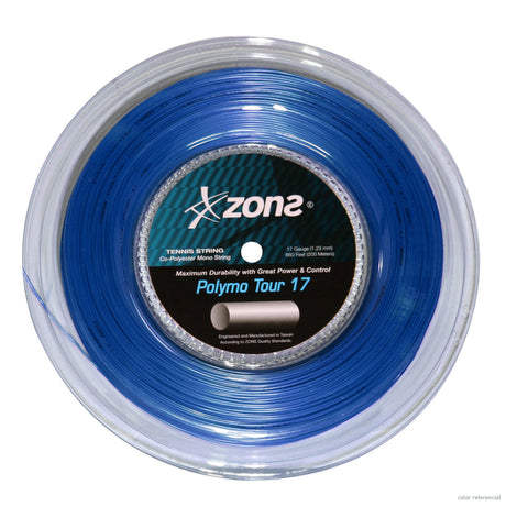Rollo Cuerda Tenis POLYMO TOUR 1.23 / 17 Azul Oscuro