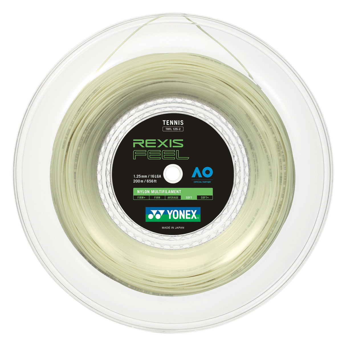 Rollo Cuerda Tenis REXIS FEEL 1.25 / 16L Blanco