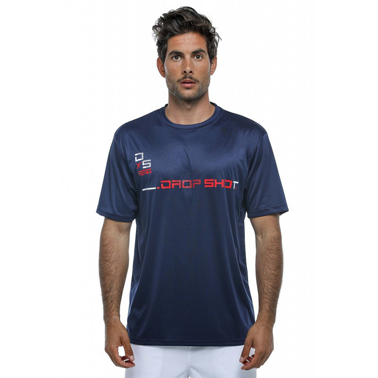 Polera Hombre TEAM DS Marino/Rojo 2019